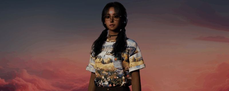 inZOI双马尾美女捏脸展示图1