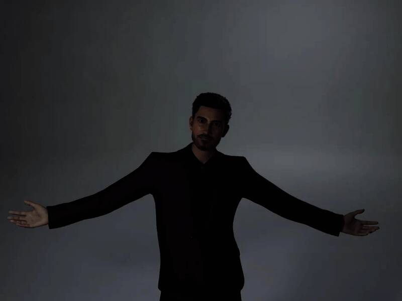 《inZOI》成熟胡子男捏脸示例图3