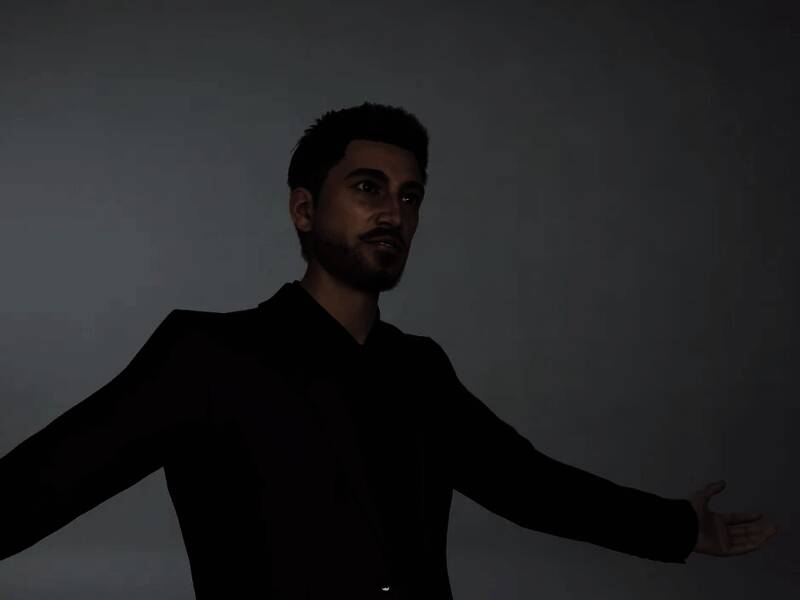 《inZOI》成熟胡子男捏脸示例图4