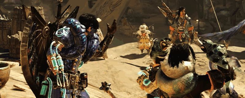 《怪物猎人:荒野》游戏画面