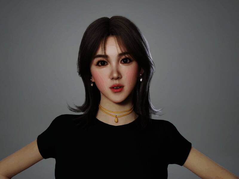 《inZOI》职场丽人美女捏脸参考图4