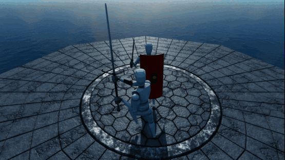 蠢蠢角斗士游戏画面1