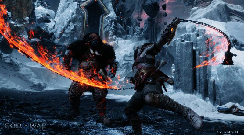 《战神:诸神黄昏》游戏画面