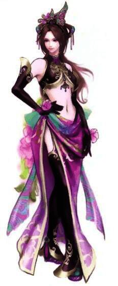 《真三国无双6》貂蝉设计3