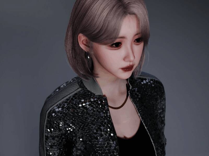 inZOI女主播捏脸示例图5