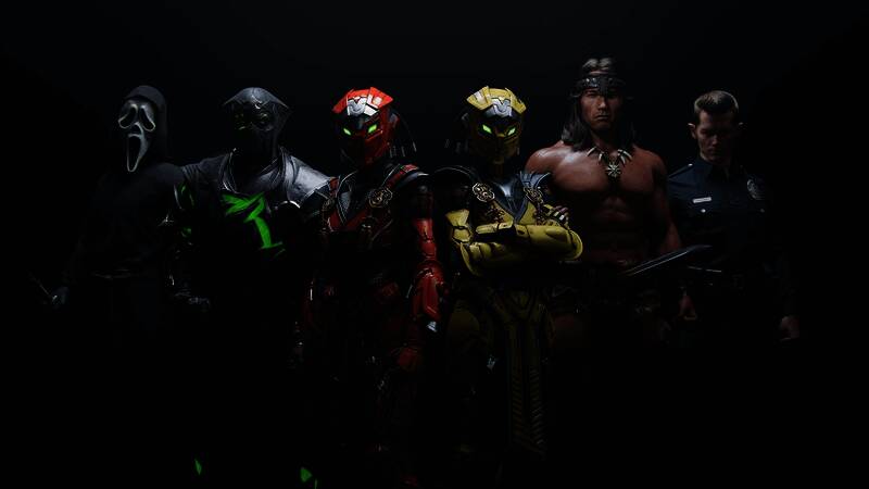 《真人快打1》相关游戏画面