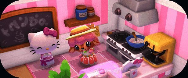 凯蒂猫岛屿冒险角色互动