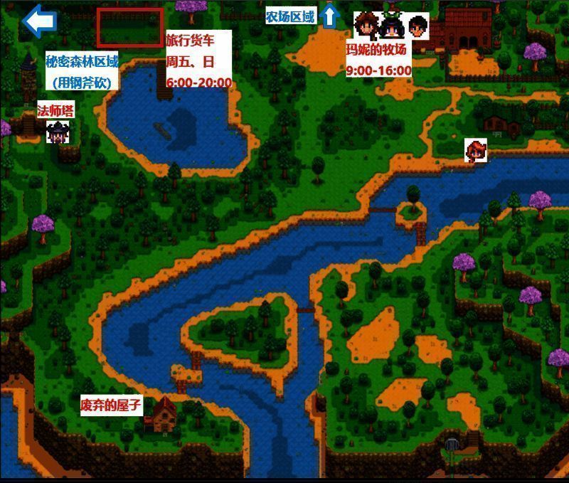 星露谷物语巫婆沼泽场景图片