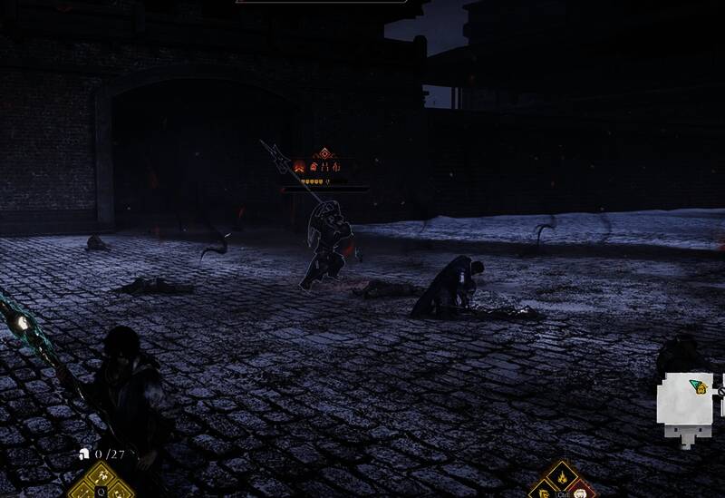 真三国无双起源下邳城吕布光波横扫技能画面