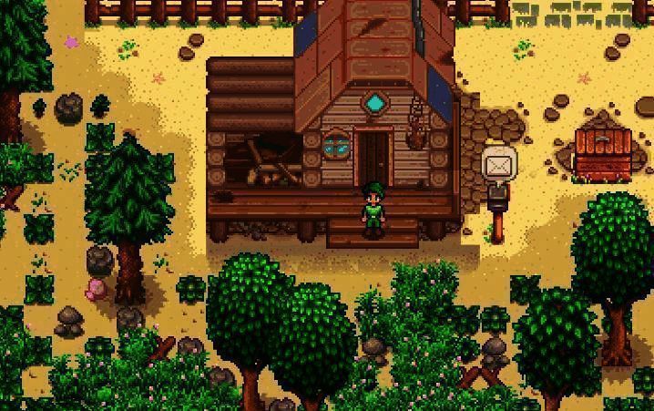 星露谷物语1.6更新特殊背景图