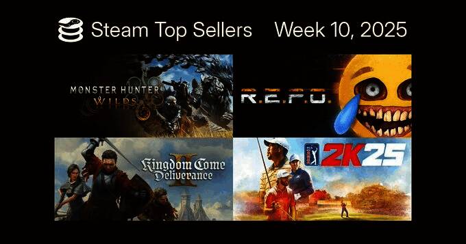 Steam 2025 年最新一周游戏销量排行榜相关图片 1