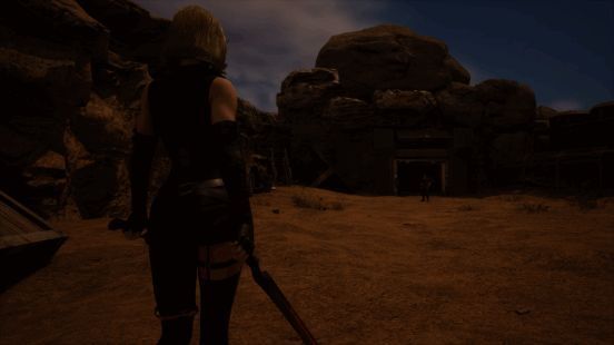 《灵拳Spirit X Strike》主角卡特施展强力技能,对手被击飞