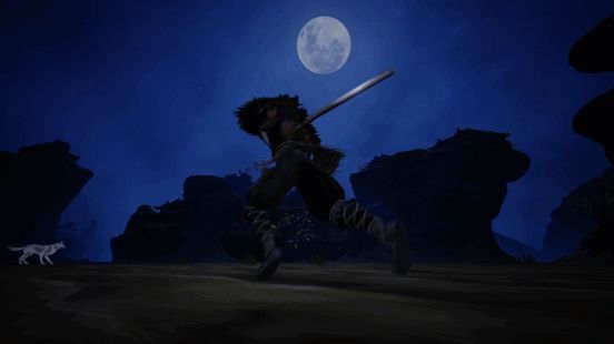 《绝世好武功》新增地图探索画面,主角策马奔腾于山谷之间