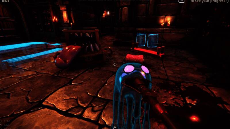 展示手工制作的地牢模型，细致入微，充满奇幻风格