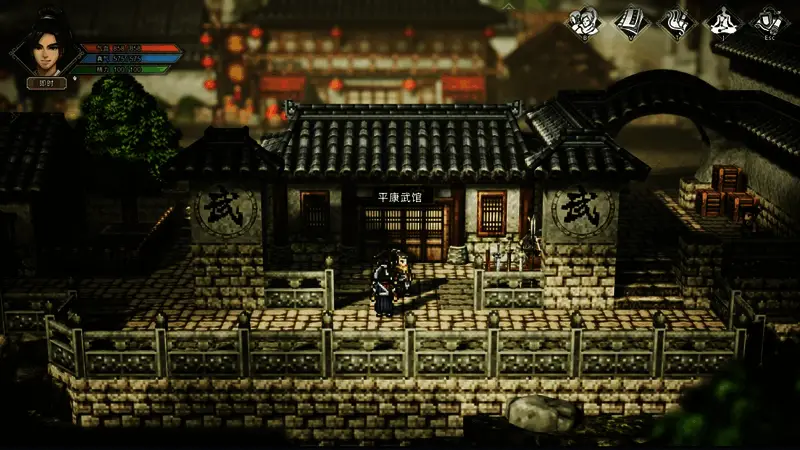 NPC交易界面截图，展示可购买的武学列表