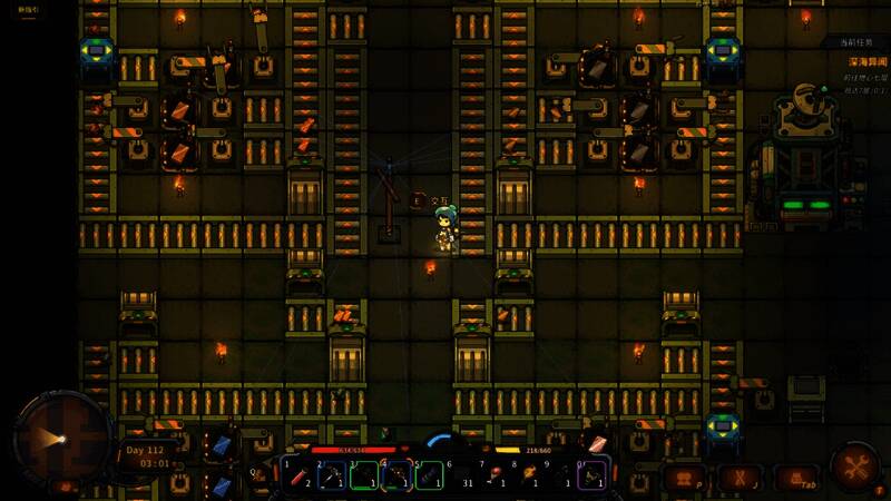 自动化生产线上运行着机械臂和传送带，正在高效处理矿石资源