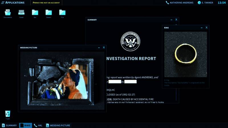 Epic平台本周免费游戏《接线疑云》宣传图，展示游戏主界面及角色形象