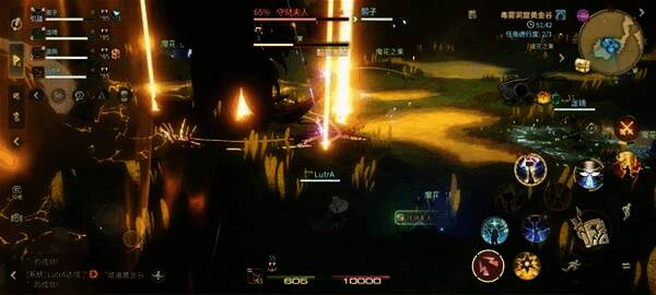 守财夫人使用播种技能召唤魔界花果实