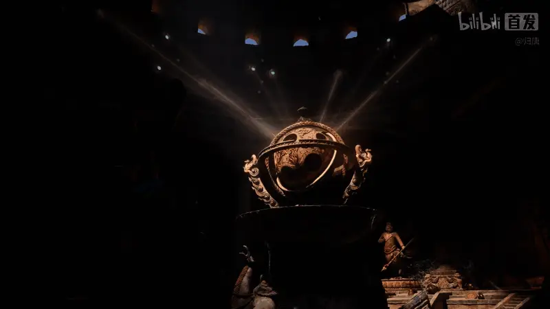 冰原上的战斗，敌人倒下，雪花纷飞