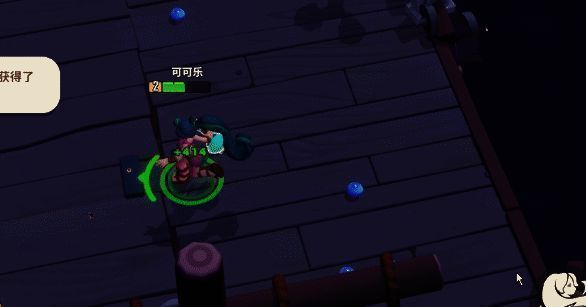 玩家使用钩锁结合弹簧踏板完成极限反杀操作