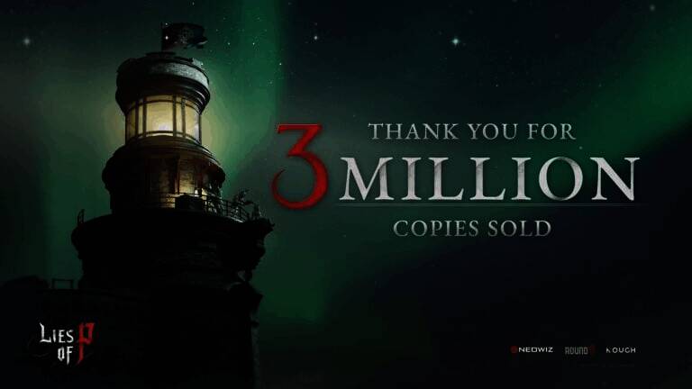 《匹诺曹的谎言》游戏封面艺术图,展现主角与神秘森林场景