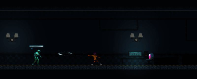 《青隙危机》游戏场景截图,展示昏暗风格的科幻地图与角色战斗画面