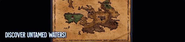 不同生态环境对比图:炽热熔岩河与寒冷冰原同屏展示