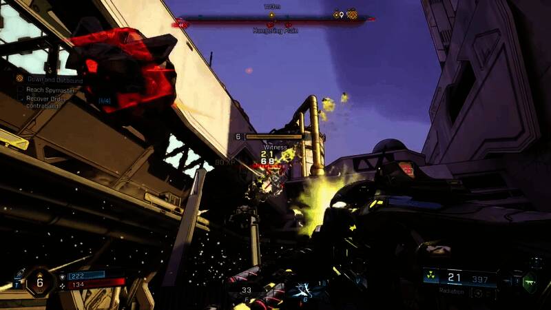 角色手持独特武器,展现夸张射击效果