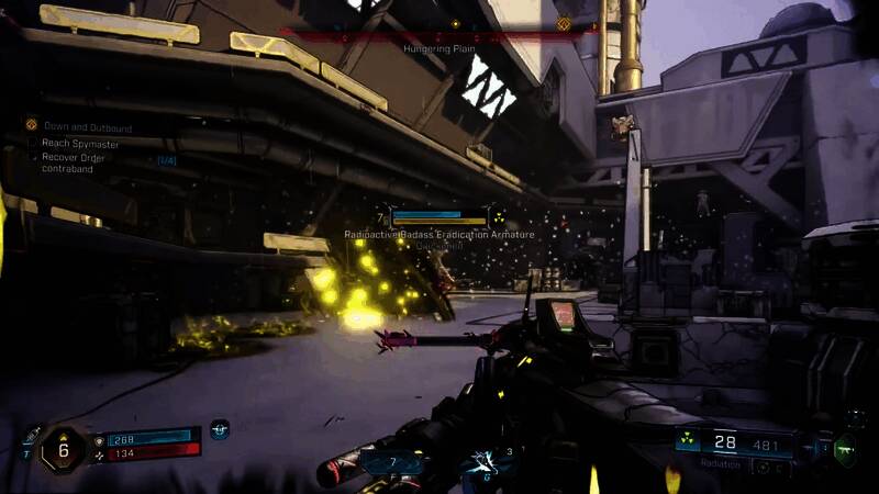 载具在野外高速奔驰,玩家正在进行追击任务