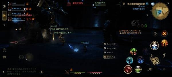 最后阶段同时出现两只魔导巨兵与四名小怪