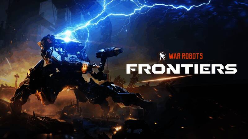 《战争机器人:前线》第二赛季宣传图,背景为爆炸特效与未来科技风格