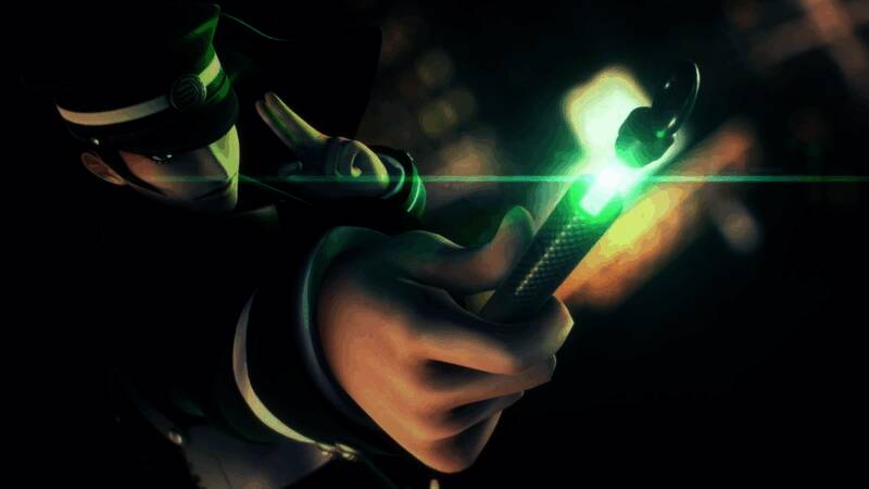 地图探索界面,展现大正时代风格的城市建筑与街道布局