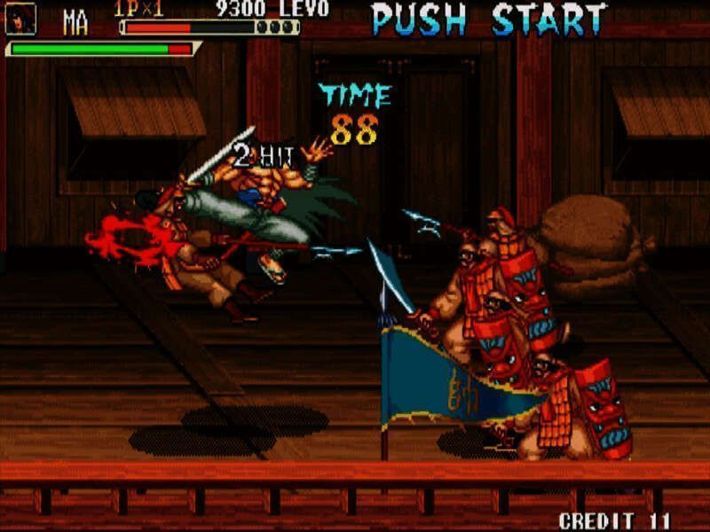 游戏画面展示复古像素风格，战斗特效流畅，角色动作精细