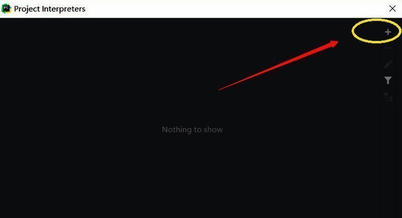 Add Python Interpreter窗口中Virtualenv Environment选项被选中