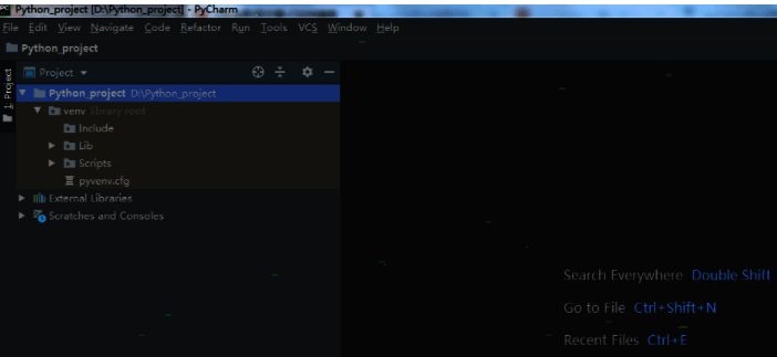 点击Create按钮完成项目创建的最终操作界面截图