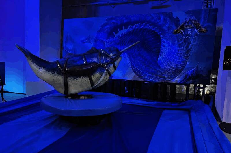 IGN Live展会上展出的《方舟:夏日海洋》DLC概念图