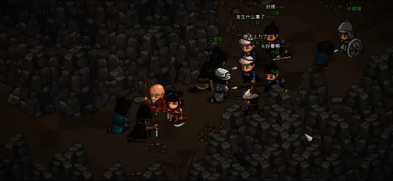 白牟泽地图全景展示,水系交错,建筑错落有致