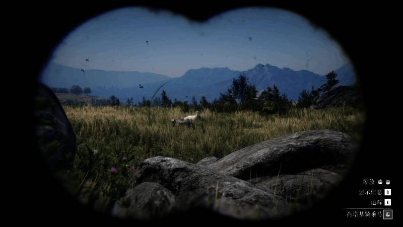 大山谷地形图,标注重要野马刷新点位