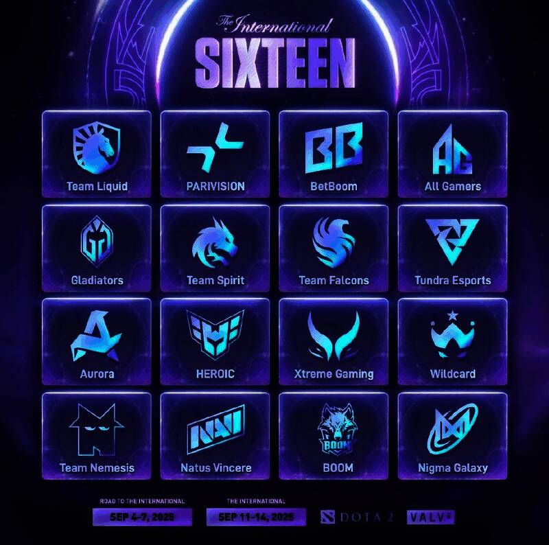 TI14预选赛结束，各赛区晋级战队名单公布现场画面