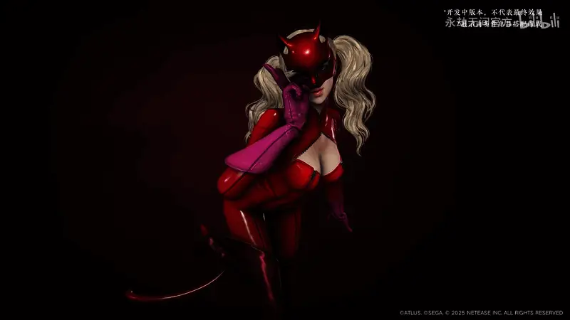 《永劫无间》×《女神异闻录5R》联动实机截图 - 场景光影与特效表现