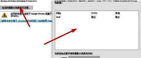 站点管理界面展示已授权网站列表及详细设置选项