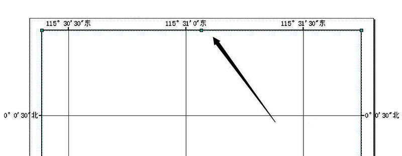 地图局部放大图展示经纬度标注细节,文字清晰易读