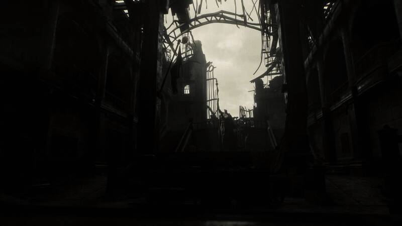 战斗场景截图,角色与巨型变异体激烈对抗,画面充满紧张感