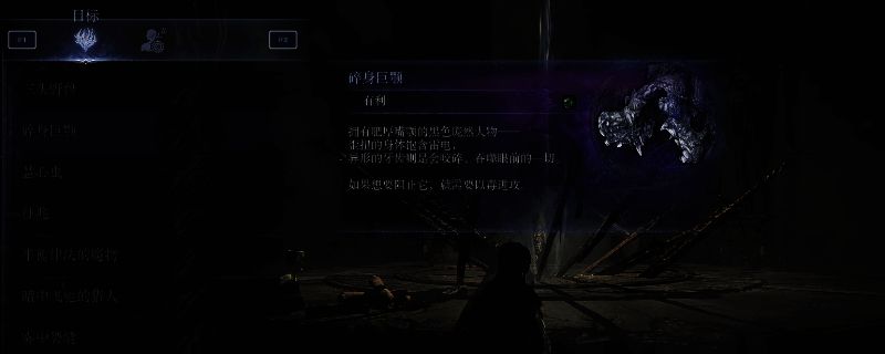 艾尔登法环黑夜君临击败新爵场景，角色挥剑斩击Boss瞬间