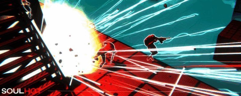 SOULHOT游戏画面展示,角色在黑暗风格场景中激烈战斗