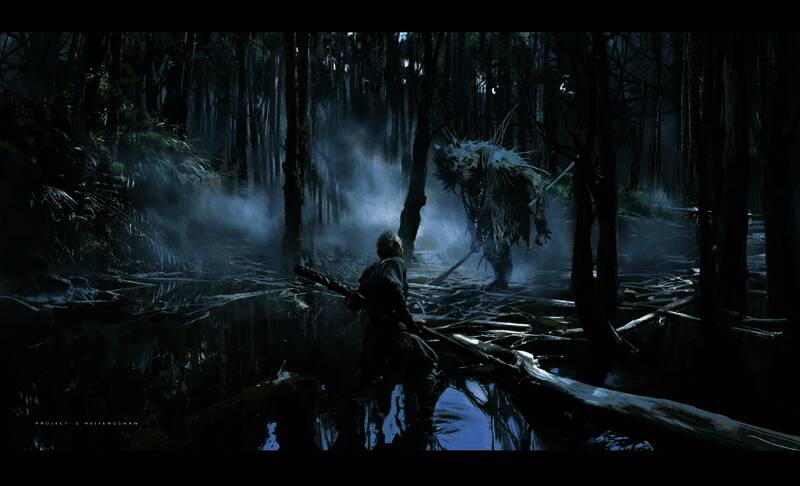 《黑神话:悟空》狮驼岭怪物设定,怪异生物栖息于黑暗洞穴中