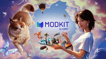 《inZOI》官方模组工具界面展示,显示3D建模与插件操作区域