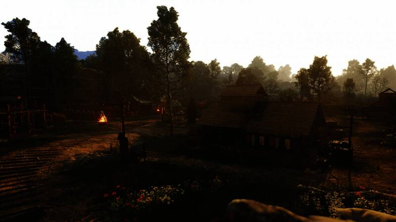 主角在神庙中解开机关,一道光芒照耀在石碑之上