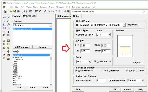 Protel99se关闭默认标题栏设置界面展示