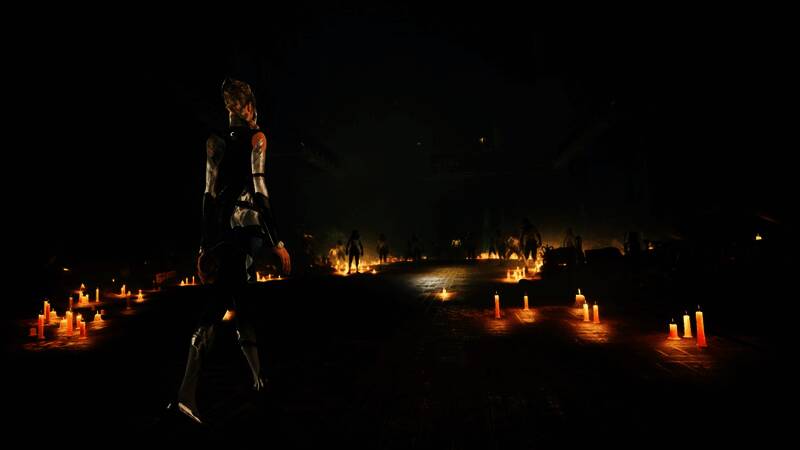 角色设计草图,展现古典与现代结合的美术风格